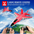 thumbnail image 6 of Roofworld RC Airplane F-35 Red 2 CH Easy to Fly for Kids Adults Beginners, 6 of 10