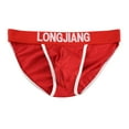 thumbnail image 3 of Sngxgn Men's Underwear, Soft Underwear Boxer Briefs for Men(Red,L), 3 of 3