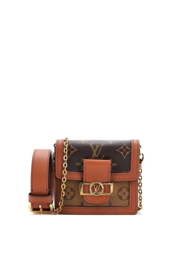 Pre-Owned Dauphine Bumbag Reverse Monogram Canvas BB By Rebag