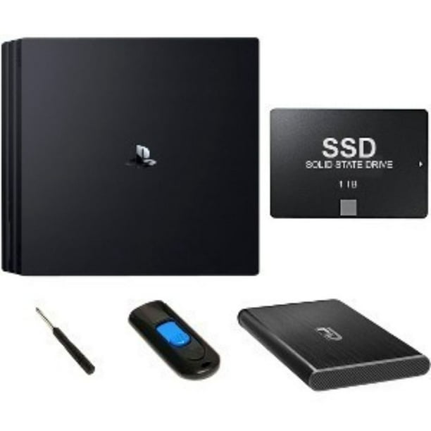 Fantom PS4-1TB-SSD 1TB PS4 Solid State Drive Kit - Black Walmart.com