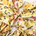 thumbnail image 5 of XIAONU Floral Print Spaghetti Strap Maxi Dress For Women Front Cutout Tiered Vacation Dress, 5 of 6