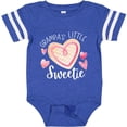 thumbnail image 3 of Inktastic Grampa's Little Sweetie with Pink Heart Cookie Boys or Girls Baby Bodysuit, 3 of 5
