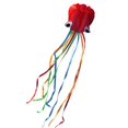 thumbnail image 1 of 1 paquete de cometas de pulpo de molusco rojo con cola para niños, juegos al aire libre, actividades, viaje a la playa, gran regalo para niños, recuerdos preciosos de la infancia, 4 metros de pulpo negro naranja + tablero de líneas de 100 metros oso de fresa Electrónica, 1 of 3