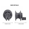 thumbnail image 3 of Dishwasher Rollers Plastic Dishwasher Wheels Suitable for Various Dishwasher, 3 of 10