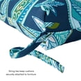 thumbnail image 3 of Greendale Home Fashions Outdoor 44'' x 22'' High Back Chair Cushion, Botanical Crestwood, 3 of 7