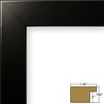thumbnail image 2 of Craig Frames 26273 12x36 inch Black Satin Picture Frame Matted for an 8x32 Photo, 2 of 5