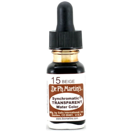 UPC: 0090385415506 | Dr. Ph. Martin s Synchromatic Transparent Water Color  0.5 oz  Beige (15)