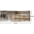 thumbnail image 2 of Valances for Windows,Rod Pocket,52 x 18 inch,Brown Grey Abstract, 2 of 6