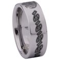 thumbnail image 3 of Celtic Dog Style 2 Tungsten Carbide Ring, 3 of 9