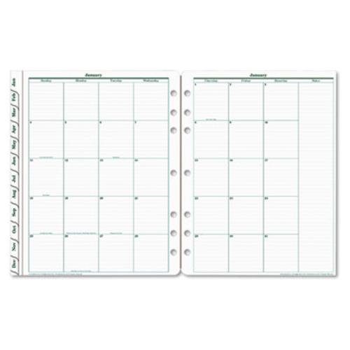 Franklin Covey 68701 Original Dated Monthly Planner Refill, January