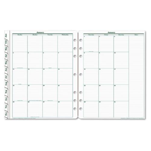 Franklin Covey 68701 Original Dated Monthly Planner Refill, January