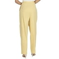 thumbnail image 3 of Bar III Women's Nicole Williams English Pleated Wide-Leg Relaxed Pants Size 12, 3 of 3