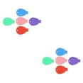 thumbnail image 2 of jesticaly 12 Pieces Balloons Weights New Year Baby Shower Decoration Color Random 1 2Set, 2 of 6