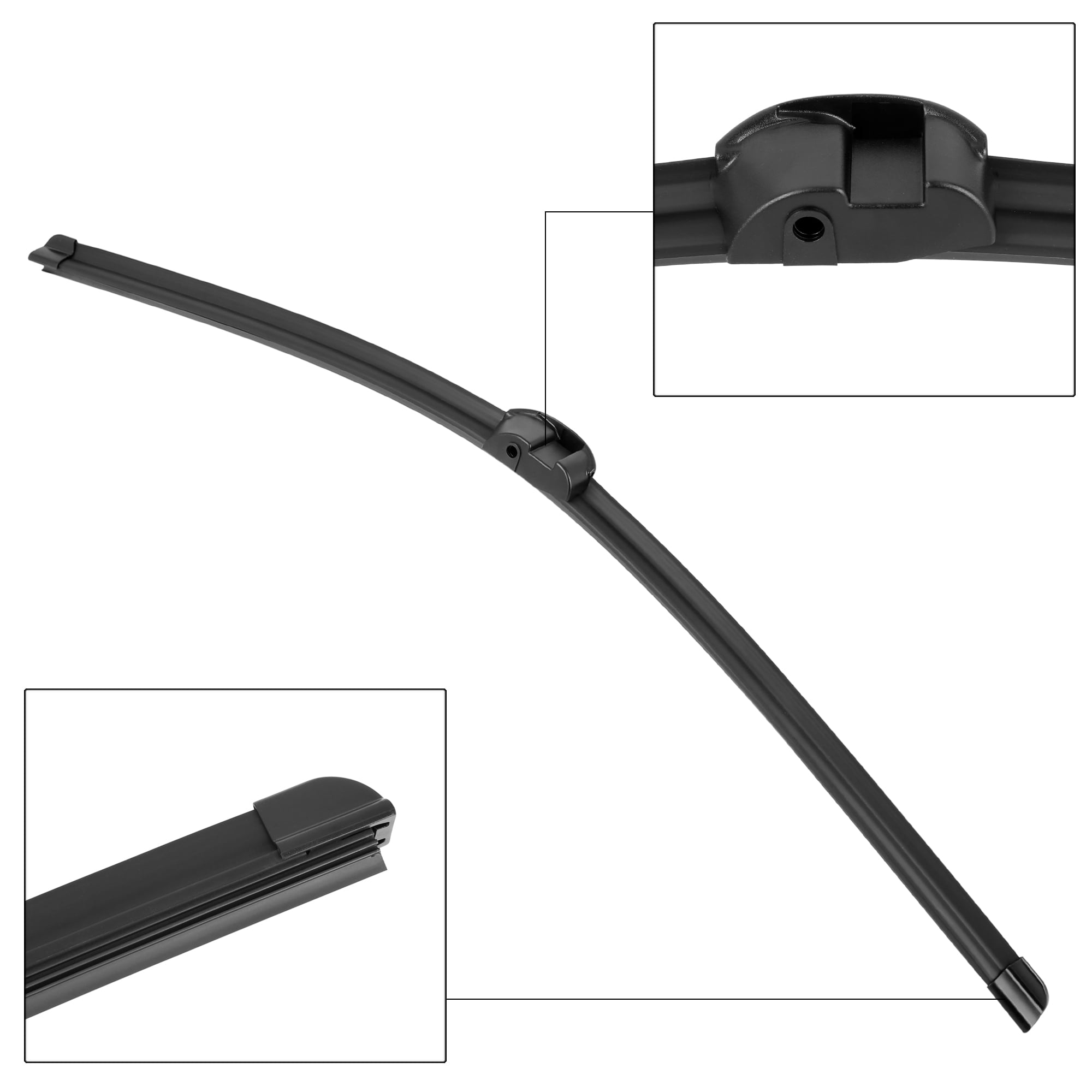 Unique Bargains 26" Car Front Windshield Wiper Blades for Porsche Cayenne 2008-2019