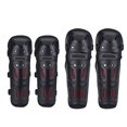 thumbnail image 1 of SHAR 4pcs Motorcycle Motocross Cycling Elbow and Knee Pads Protector Shin Guard Gear Set Black, 1 of 6