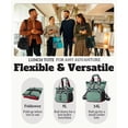 thumbnail image 2 of Bolsa de almuerzo SUNNY BIRD de doble compartimento con aislamiento, color verde, 2 of 6