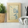 thumbnail image 6 of Vintage Astronomy II -Framed Print w/glass-Natural Wood, 6 of 8