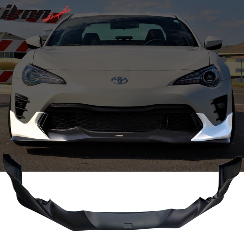 Compatible With 17 19 Toyota 86 Trd Style Front Bumper Lip Pp Walmart Com Walmart Com