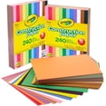 thumbnail image 3 of Papel de construcción Crayola 240 unidades 2 paquetes total de 480 unidades, 3 of 3