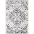 thumbnail image 3 of St tropez Denim/Cream 7'9" x 9'6" Traditional Rectangle Area Rug, 3 of 3