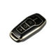 thumbnail image 1 of TPU Coche Remoto Llavero Estuche Cubierta 5 Botón Completo Protector Soporte Negro, 1 of 1