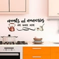 thumbnail image 3 of Kitchen Wall Sticker Colorful Wall Decal Inspirational Kitchen Quotes Vinyl Wall Decals Wall Decor Art This Kitchen is Seasoned with Love Quotes Wall Decal diy, 3 of 7