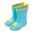 thumbnail image 2 of Otqutp Toddler Rain Boots Waterproof Lightweight Kids Rubber Boots Easy-On Rainboots Cute Cat Non-Slip Sole Rain Shoes for Boys Girls, 2 of 9