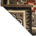 thumbnail image 5 of Kilim Wool Jute Rug – Handwoven Southwestern Area Rug with Tribal Geometric Pattern & Fringe 6 X 9 FEET, 5 of 7