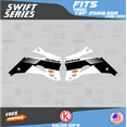 thumbnail image 2 of Kalair GFX Graphics Kit for Yamaha YZ250F (2006-2007) Swift Series, 2 of 5