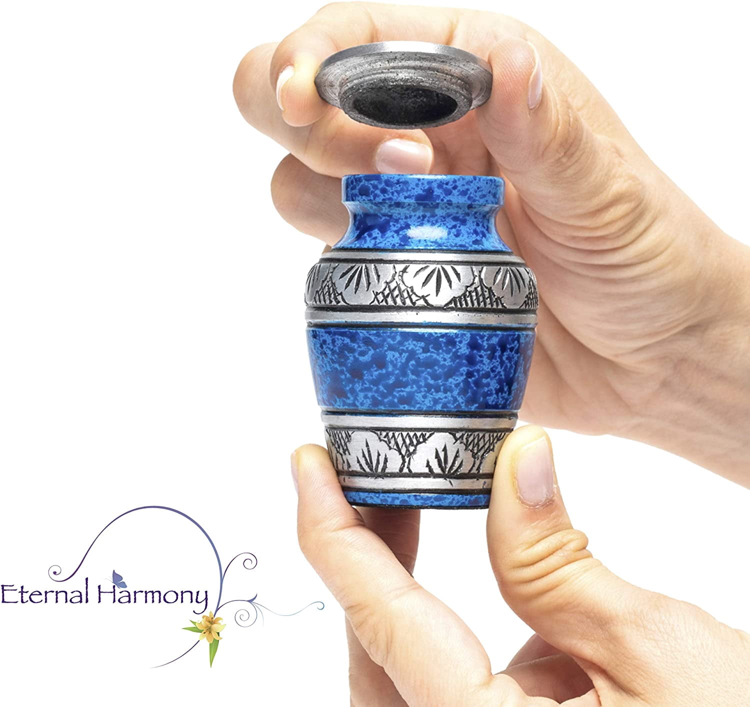 Eternal Harmony Keepsake Urns for Human Ashes | 4 Cremation Urns Carefully Handcrafted with Elegant Finishes to Honor Your Loved One