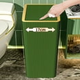 thumbnail image 6 of Bathroom Trash Cans, Household Toilet Waste Bin with Lid, Press Grip Design for Kitchen, Bedroom, Living Room, and Bathroom Use, 6 of 6