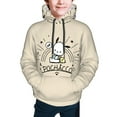 thumbnail image 5 of Sanrio Pochacco Kids' Hoodie 3d Print Sweatshirt Soft Pullover Hooded With Big Pockets Fans Gifts For Boys Or Girls Small, 5 of 7