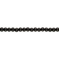 thumbnail image 2 of Jewelry Basics Perles de Verre 4mm 300/pkg-Noir Opaque Rond, 2 of 2