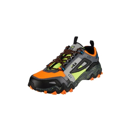 Fila Men's Shor/Blk/Sfty Oakmont Trail Running Shoes - 11M