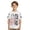 White, variant on Boys’ 1776-2026 Distressed Flag T-Shirt, Independence Day Patriotic Kids Short Sleeve Tee
