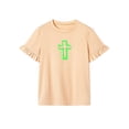 thumbnail image 1 of Camiseta de mujer clásica de verano con cuello redondo para deportes, viajes, compras SG, 1 of 7