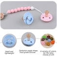 thumbnail image 4 of Productos para bebés Chupete para dormir Chupete de silicona para bebé Chupete portátil, 4 of 6