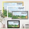 thumbnail image 4 of Designart 'White House With Red Roof In The Lush Green Countryside' Traditional Framed Art Print, 4 of 4