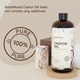 thumbnail image 2 of GoodMood 100% Pure Cold Pressed Castor Oil, Multipurpose Skin & Hair Moisturizer, 473 ml, 2 of 5