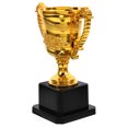 thumbnail image 2 of Golden Plastic Award Trophy for Honoring Winners in Competitions and Events 3.5 Inches, 2 of 8
