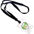 thumbnail image 3 of Adjustable Length Lanyard with"No-Twist" Wide Plastic Hook - Safety Breakaway Badge Holder - Metal Free Lanyards by Specialist ID (Black), 3 of 4