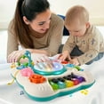 thumbnail image 3 of ZHANGHENG Baby & Toddler Activity Learning Table with Lights, Melodies and Story Telling, Infant Musical Learning Table, Baby Toys for 6 to 12-18 Months, Gift for 1 2 3 Year Old Boys & Girls, 3 of 7