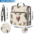 thumbnail image 2 of FORMRS Zipper Binder with Shoulder Strap 2-inch Ring 500 Sheet Capacity File Bag, Cowboy Pattern, 2 of 5