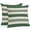 Green, Forest Green, Hunter Green, Pine, variant on Lumbar Pillow Covers 20x12 Inch Set of 2, Black Horizontal Stripes Waterproof Outdoor Pillow Covers, Modern Simple Striped Beige Decorative Cushion Pillowcases for Couch, Sofa, Bed, Garden, Patio