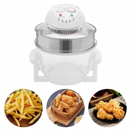 17L Turbo Air Fryer Convection Oven Oil-Less Electric Grill Roaster bake Cooker