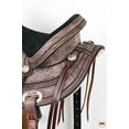 thumbnail image 6 of 17 In Western Horse Saddle American Leather Treeless Trail Pleasure Hilason, 6 of 7