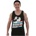 thumbnail image 3 of Popeye The Sailor Man American Might Tank Top T Shirts Men Women Brisco Brands L, 3 of 6