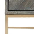 thumbnail image 2 of Uttermost Armistead MDF Wood and Steel Drawer Chest in Dark Walnut, 2 of 9