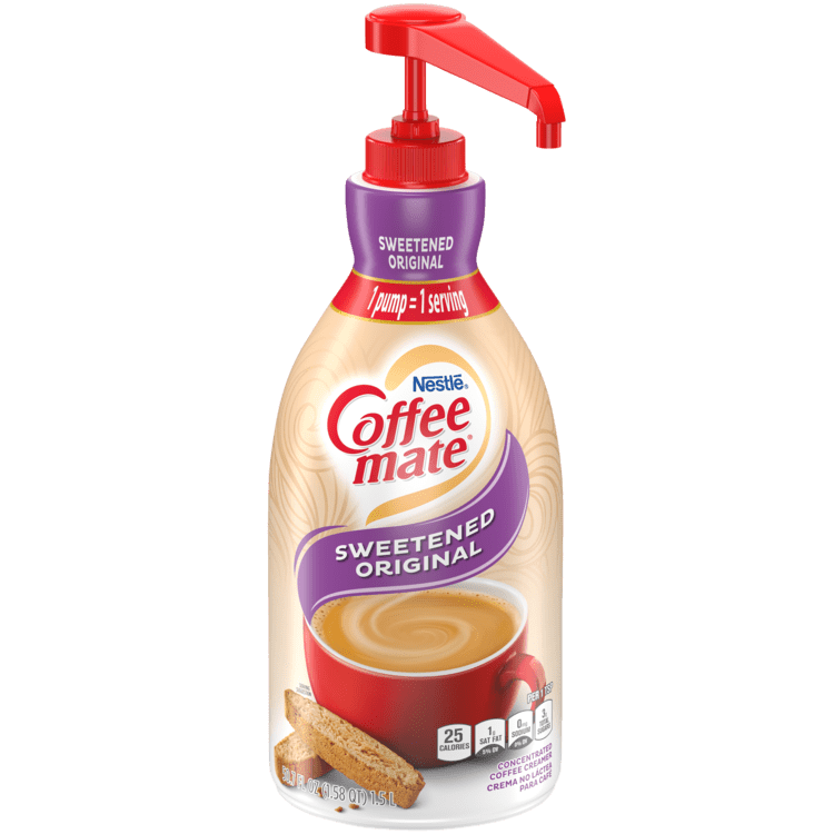 Coffee Mate Sweetened Original Liquid Coffee Creamer, Bulk Coffee