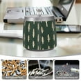 thumbnail image 6 of Yayeee Ashtray with Lid for Cigarette Smokeless Stainless Steel Home Ash Holder, Beige Plants, 6 of 7